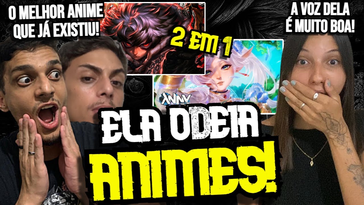 LEIGA REACT | 2 em 1 | Anjo Caído e BLUE | Anny