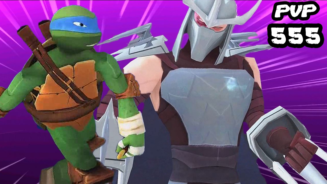 Teenage Mutant Ninja Turtles: Legends PVP 555 - Leonardo / Shredder ios game controller