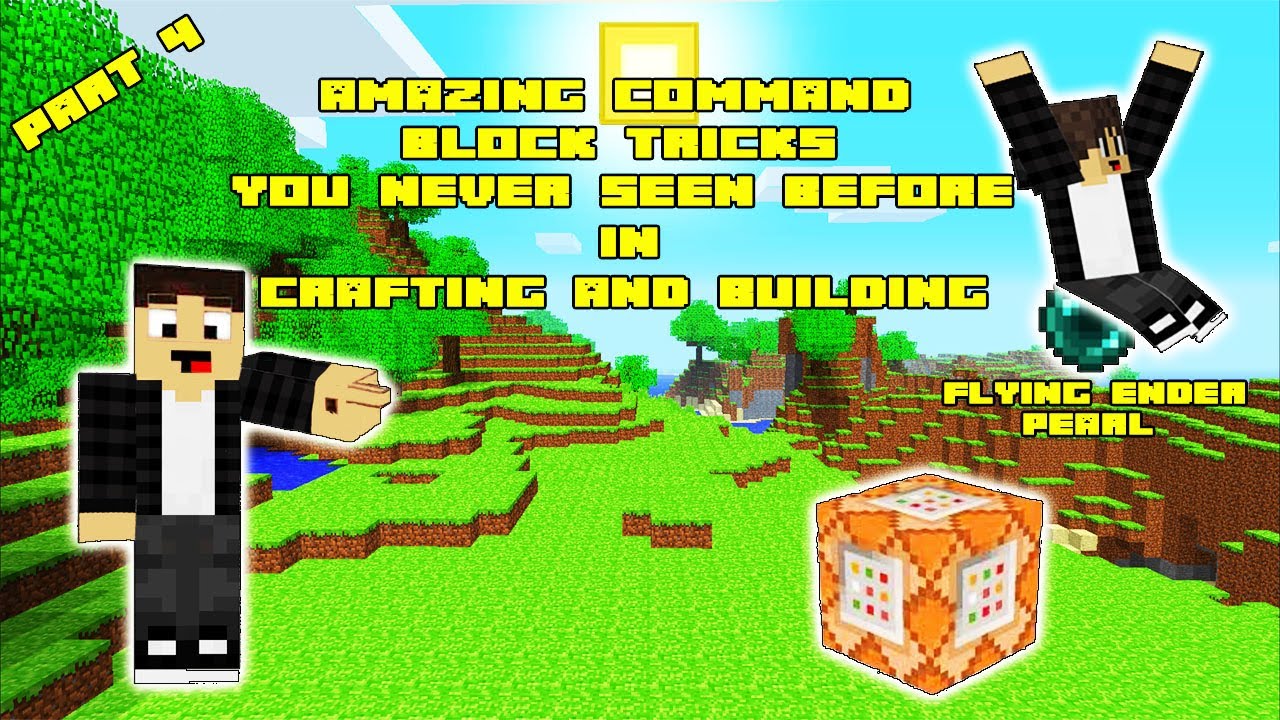 Amazing Command Block Tricks you never seen before in crafting and ...