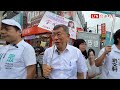 陪邱臣遠路口拜票 柯文哲：竹北市長「勢在必得」