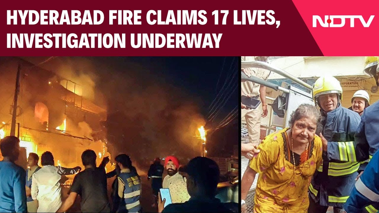 Hyderabad Fire Accident | Hyderabad Fire Claims 17 Lives: Big Questions Over Lapses