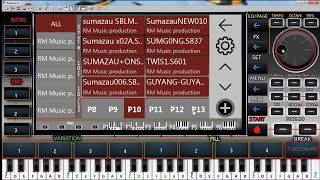 SUMAZAU RENTAK TERBARU 100 SET VERSI ORG 2024 CEK DEMO MIRIP KEYBORD ASLI