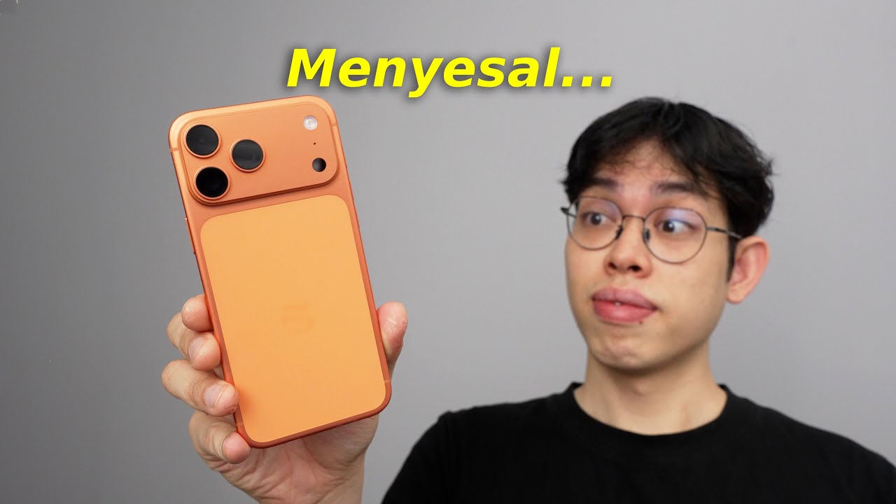 Realiti sebenar  iPhone 17 Pro Max... (72 jam kemudian)