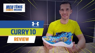 Meu Tênis Voleibol - Review UA Curry 10