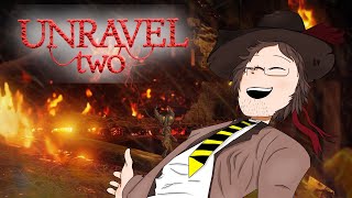 I am wool with woooool | Unravel Two mit @Noah