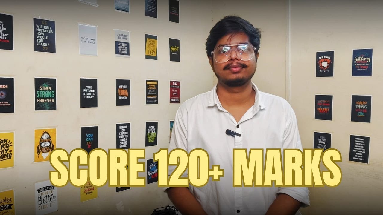 HOW TO SCORE 120+ MARKS IN FIRST ATTEMPT : JEE MAINS 2026 - YouTube