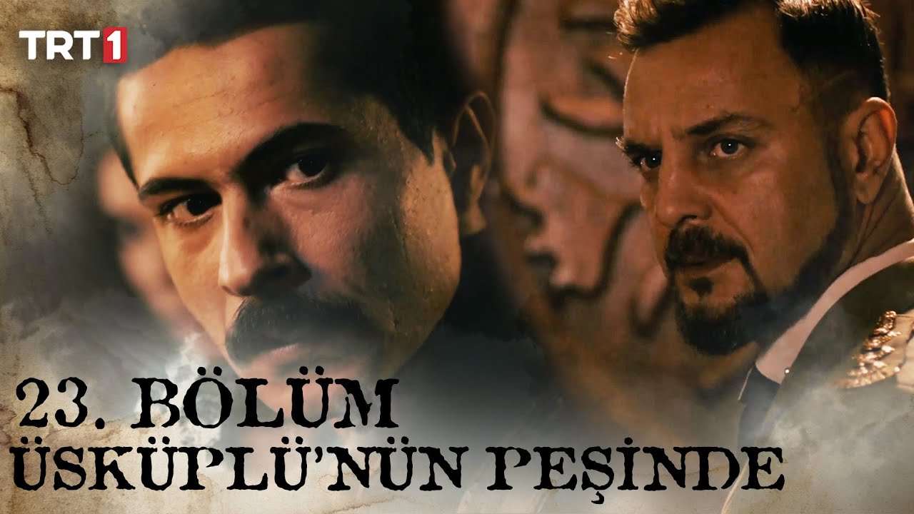 Hamilton, Fatma'nın evinden kaçmaya çalışan Üsküplü'nün peşinde. | Mehmetçik Kutlu Zafer 23. Bölüm