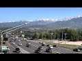 Almaty road trip. Проспект Аль - Фараби. 3 сентября 2024. Kazakhstan. #kazakhstan #roads #almaty