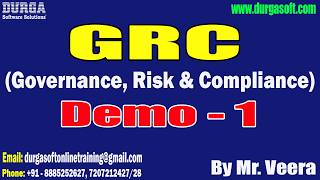 GRC (Governance, Risk & Compliance) tutorial || Demo - 1 || by Mr. Veera On 23-02-2026 @8AM (IST)