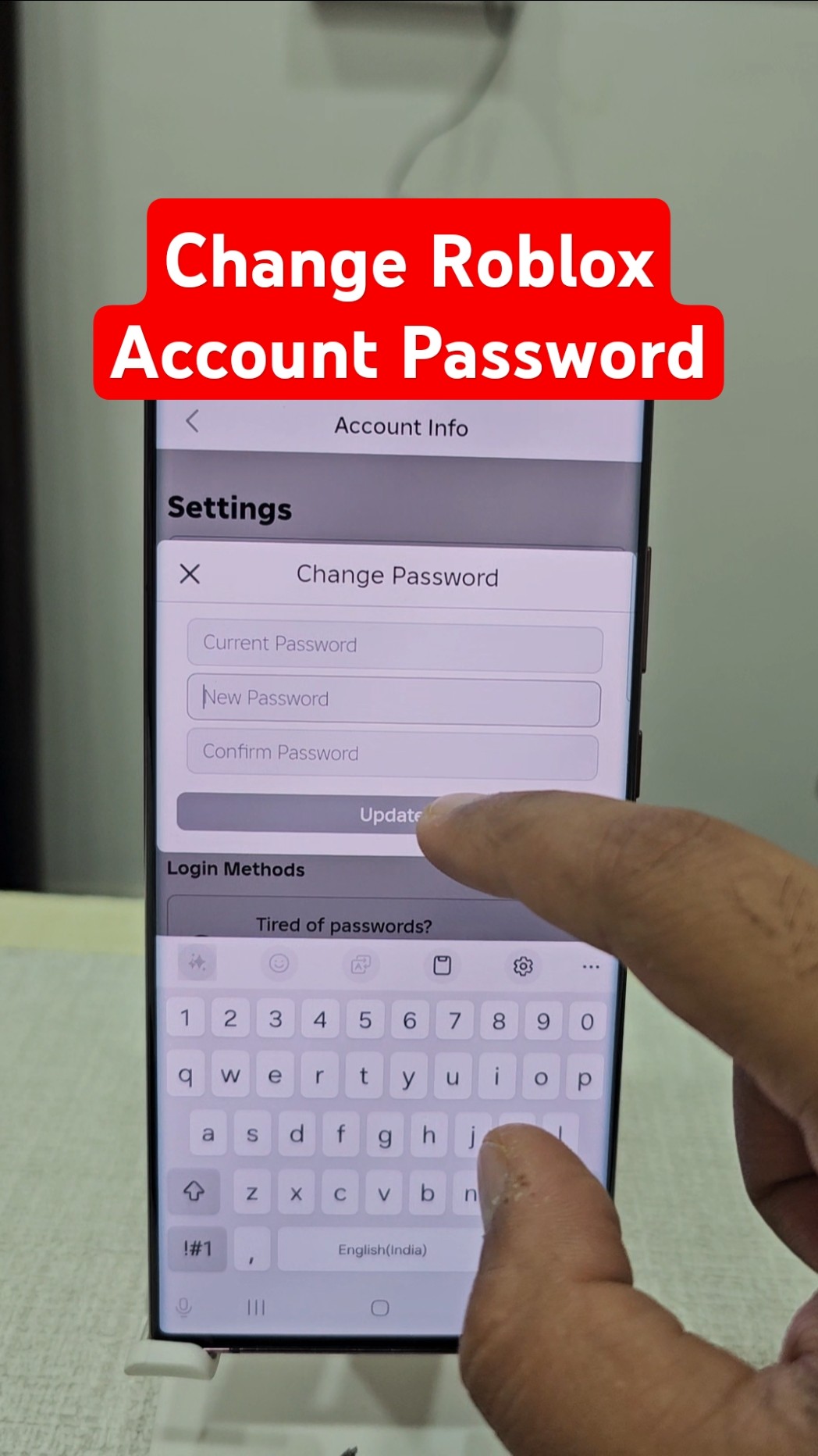 How To Change Roblox Account Password Easily YouTube Oardefault