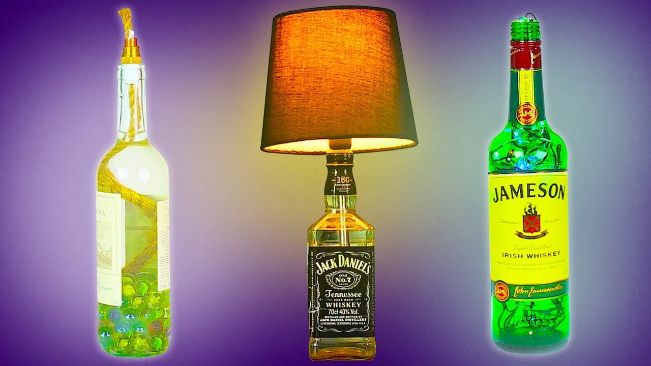 33 COOL BOTTLE CRAFTS FOR YOUR HOME