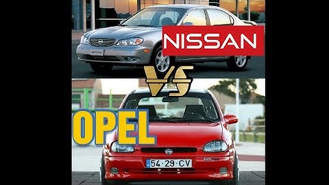 Opel Corsa C20XE VS Nissan Maxima/Cefiro 3.0 V6