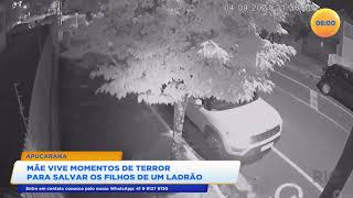 Mães relatam momento de terror após touro avançar sobre público