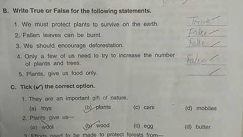 DAV Nahan Class-III Science Lesson-4, Part-3