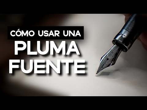 Video: Cómo escribir con bolígrafo: tipos de bolígrafos, uso, caligrafía para principiantes