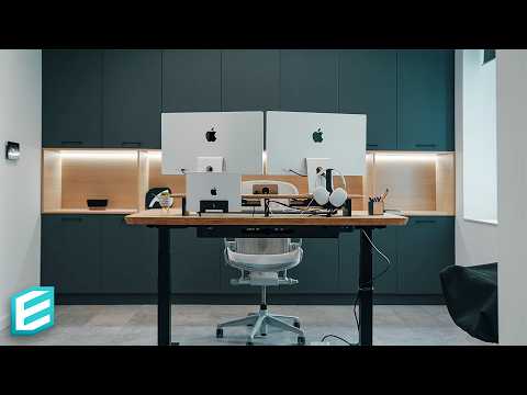 The ULTIMATE Apple Desk Setup - Complete Tour & Makeover 2024