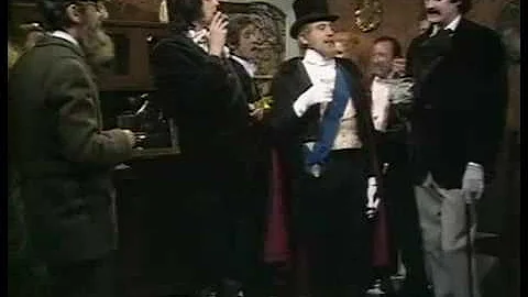 Oscar, James and George in the company of Bertie