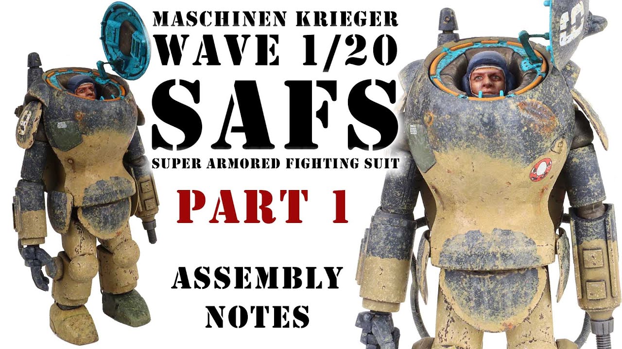 Wave 1/20 Maschinen Krieger SAFS: A Long, Boring, 12-Part Series