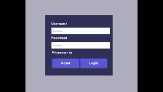 How to create responsive login form?