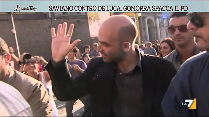 Saviano contro De Luca ' Gomorra spacca il PD'