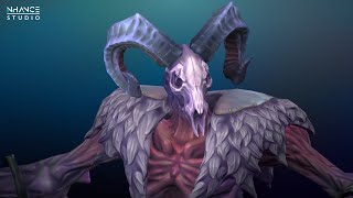 Stylized Fantasy Forest Demon: Features overview