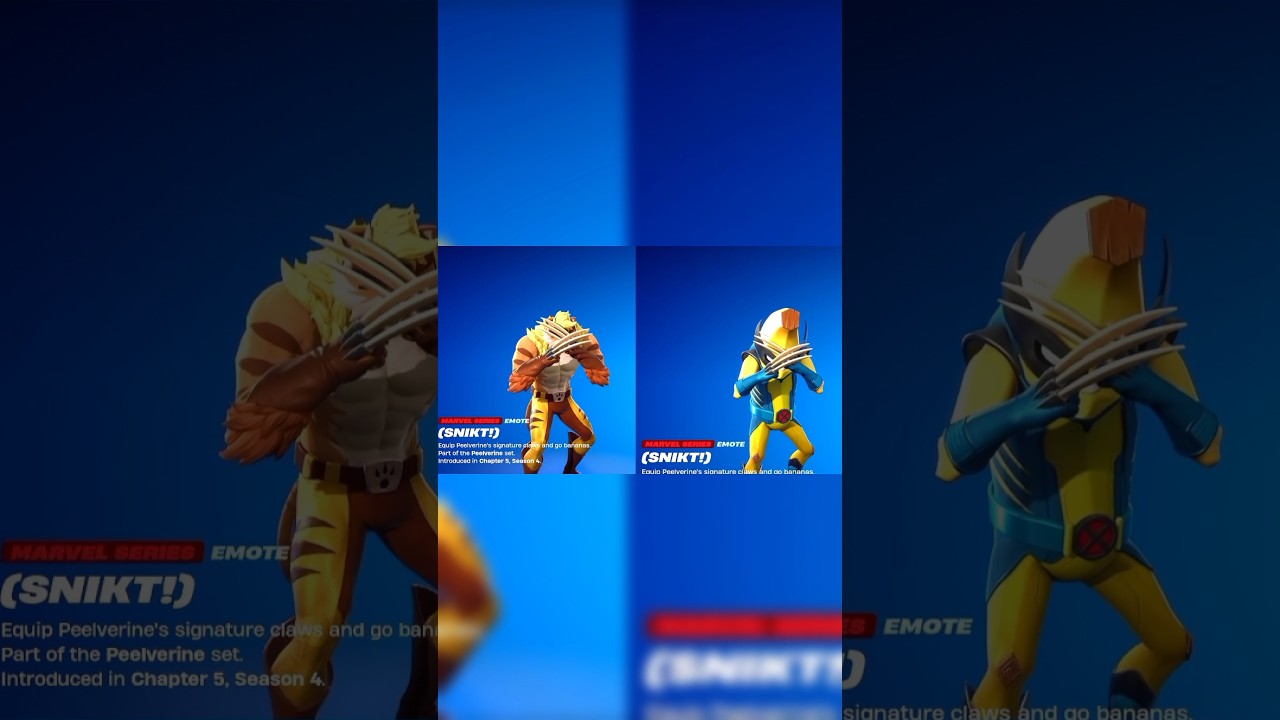 Fortnite MEOWTOOTH X Wolverine X Go Cat Go Emote