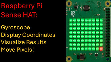Raspberry Pi Sense HAT Gyroscoop Tutorial | LED-effecten en bewegingsregeling