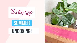 Thirty-One Summer Unboxing