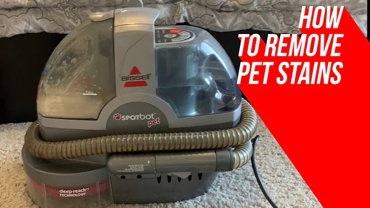 Say Goodbye to Pet Stains with the Bissell Spot Cleaner