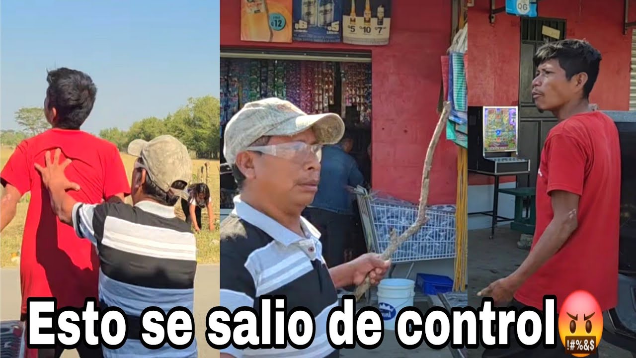 Don chico a puros garrotazos hagarro a Caspirol//ya me tienen artos par de s3r0t3s