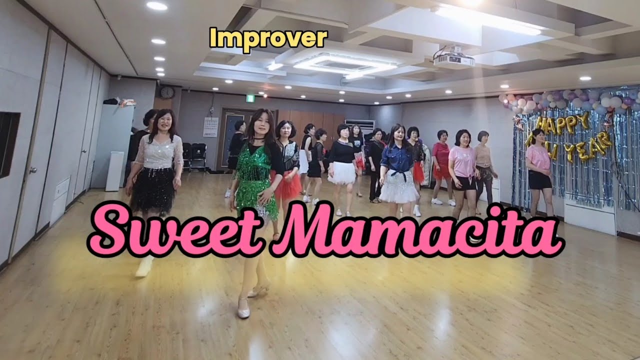 Sweet Mamacita Linedance/Improver. 스윗 마마시타 라인댄스 