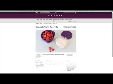 Epicure Online Shopping Tutorial via FB - by Sonja