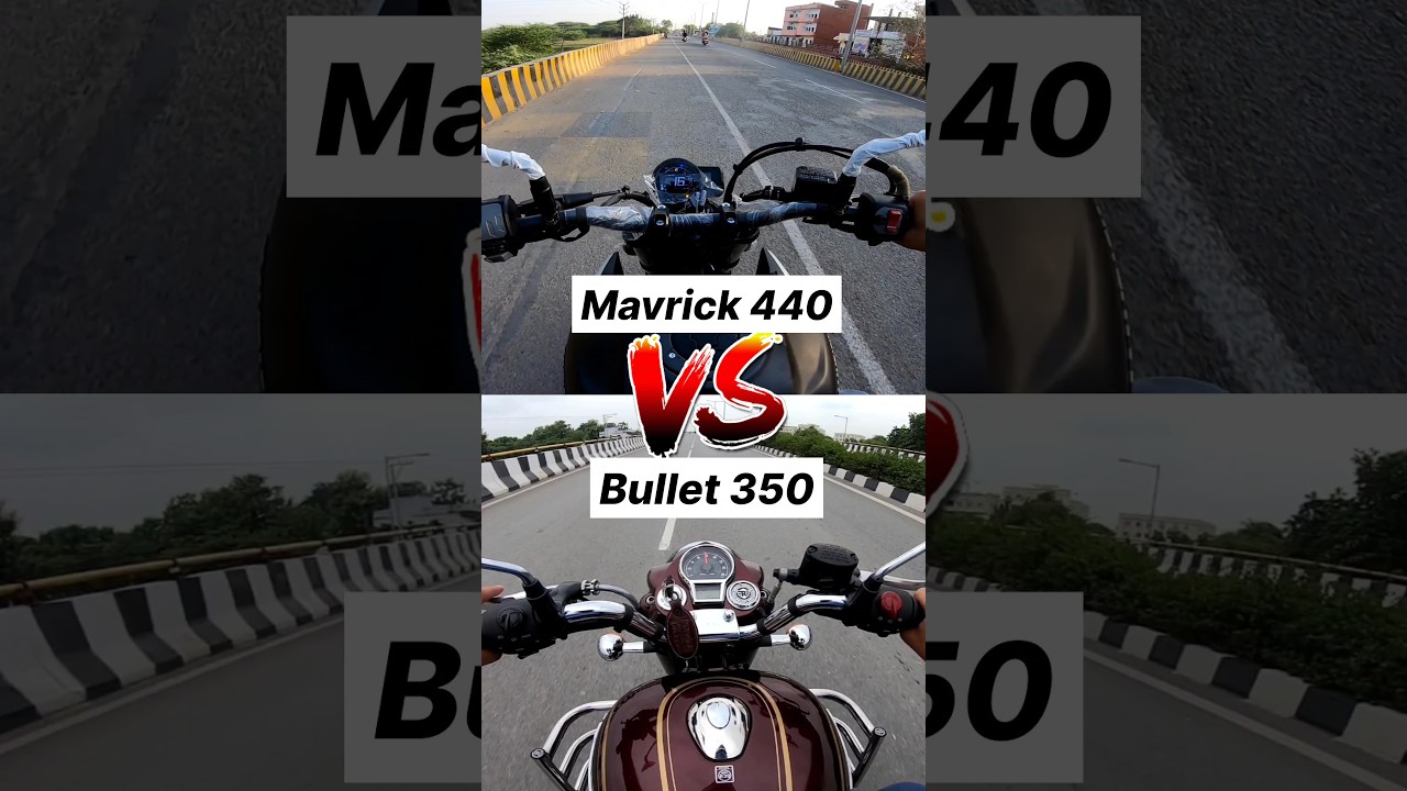 Hero Mavrick 440 VS Royal Enfield Bullet 350 🔥 