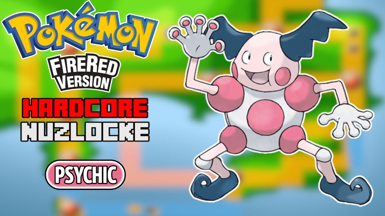 Pokemon FireRed Hardcore Nuzlocke - PSYCHIC Only (NO Items, NO