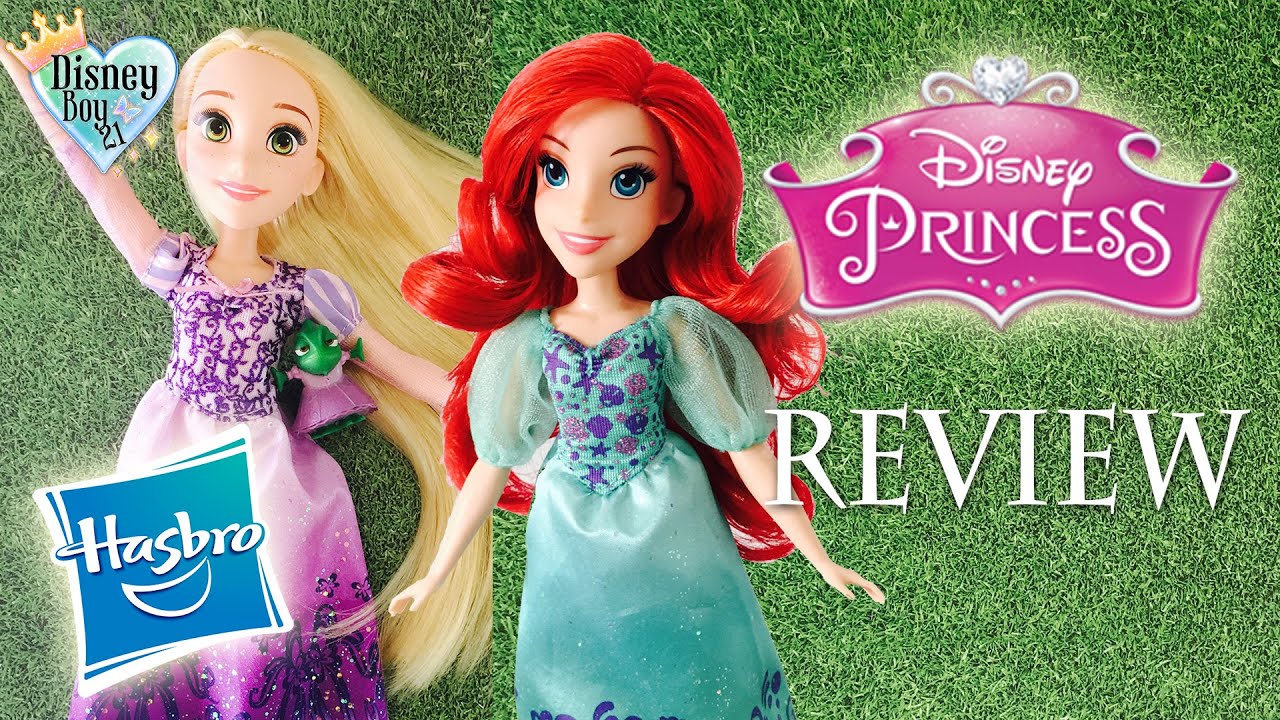 Hasbro Disney Princess Royal Shimmer Rapunzel Doll with Blue Hair - wide 11