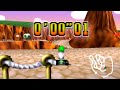 Mario Kart 64 - Yoshi Valley SC lap World Record - 0.01 (NTSC)