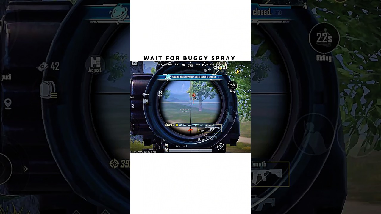 Wait For Buggy Spray 🤫 