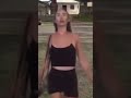 Woman Walking To Gta Music 