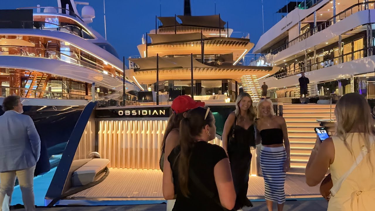SUPERYACHT PARTY AFTER THE RACE | MONACO GRAND PRIX 2025​⁠@emman25MC