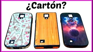 Cómo hacer una funda para el celular con ¿Cartón? | Pablo Inventos