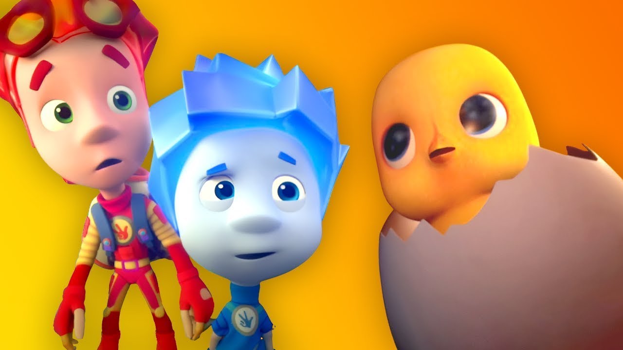 Pisklę 🐥 | Kreskówki i filmy edukacyjne dla dzieci | Fiksiki