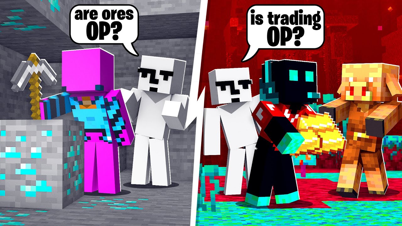 Minecraft Manhunt, But I'm Guessing The Twist. . .