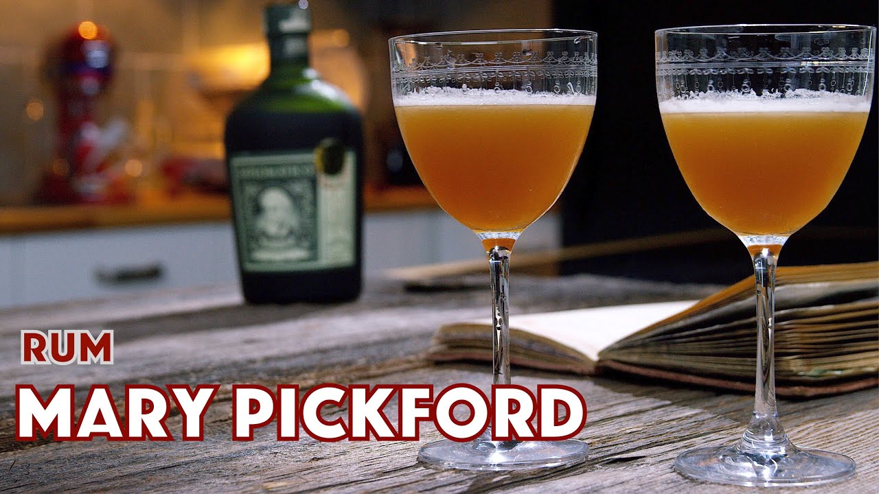 Mary Pickford Rum Cocktail With Diplomatico Rum - Cocktails After Dark | Glen And Friends Cooking
