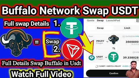 Buffalo network swap in usdt buffalo network Swap in Trx buffalo network full withdraw details watch