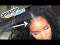 AMAZON PRIME DAY MUST HAVE! 😮 OMG | 6x4.75 Pre Cut  Glueless Cheap Lace Wig | TwinGodesses ft Unice