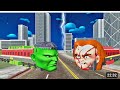 CHUCKEY GHOST TRAIN & MONSTER HULK GHOST TRAIN ATTACK ON FRANKLIN IN INDIAN BIKE DRIVING 3D