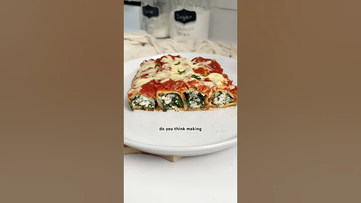 Italian Cannelloni Recipe #easyrecipes