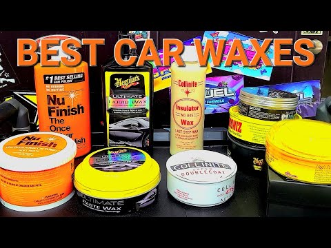 WAX] The BEST Car Waxes Tested !! Top Carnuaba & Polymer Waxes (No  Ceramics) 