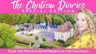 TOUR THE PRIVATE AREAS OF THIS BEAUTIFUL FRENCH CHATEAU! screenshot 5