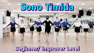 Sono Timida Line Dance Beginner Improver Level